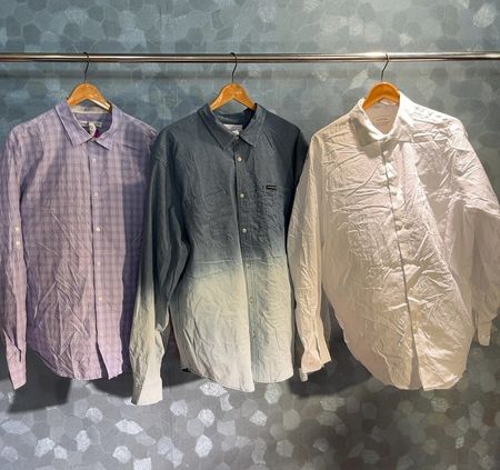 av-11887 calvin klein camicie con bottoni