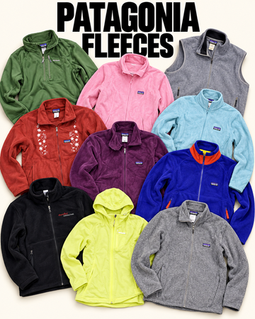 Premium Patagonia Synchilla und andere Fleece