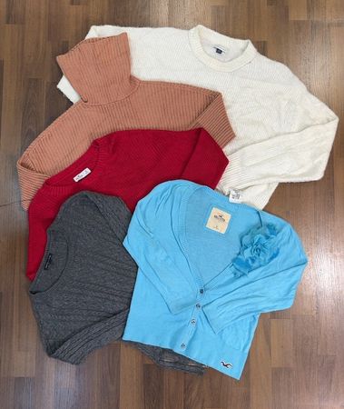 avg-03396 4 marchi ( american eagle , abercrombie and fitch , aeropastale , hollister) maglioni