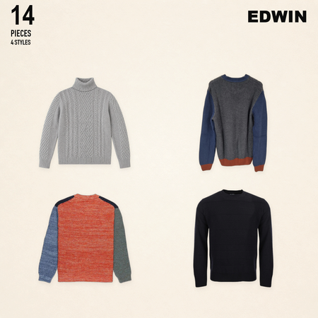 NWT deadstock edwin - mixed menswear × 14