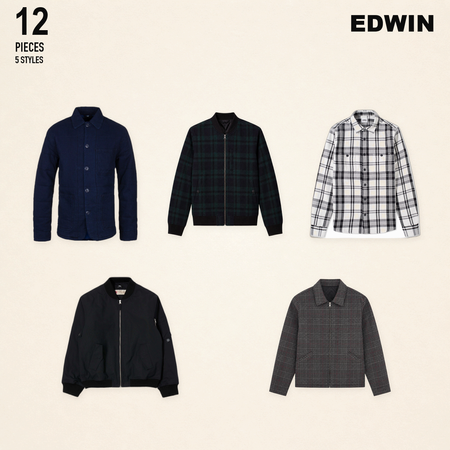 NWT deadstock edwin - gemischte Herrenmode × 12