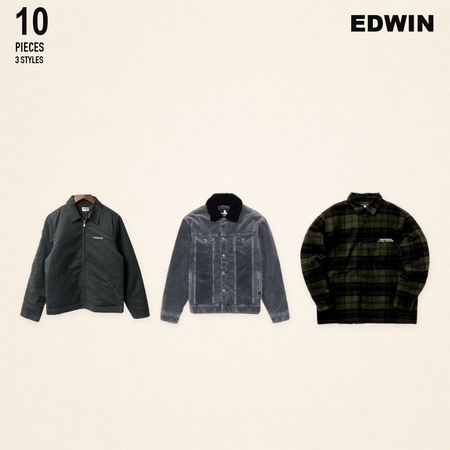 NWT deadstock edwin - mixed menswear × 10