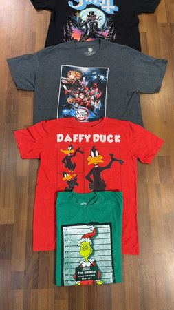 avg-0839 cartoon printed t-shirts