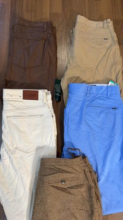 av-10142 ralph lauren cotton pants