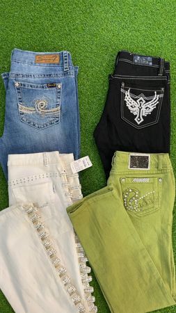 avg-03041 unbranded embellished jeans