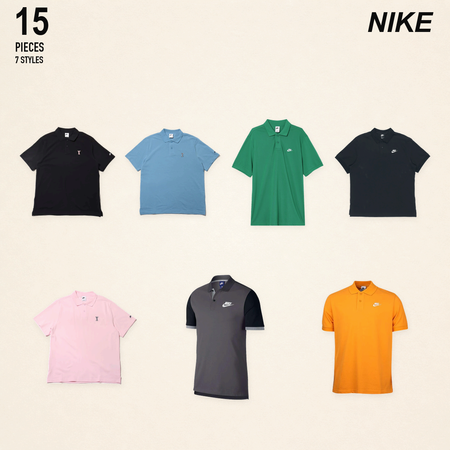 NWT nike men's polos - 15 pieces