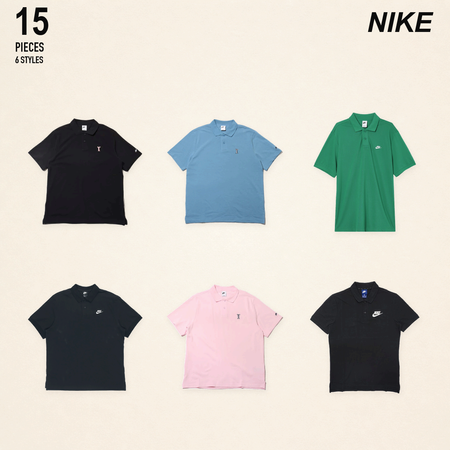 NWT nike men's polos - 15 pieces