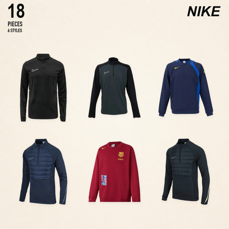 NWT nike men's tops & sweatshirts - 18 pieces