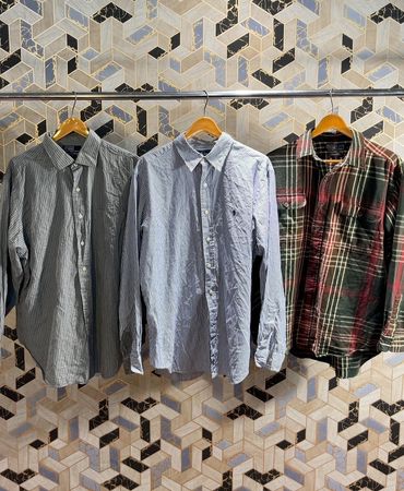 av-10592 ralph lauren button-up shirts