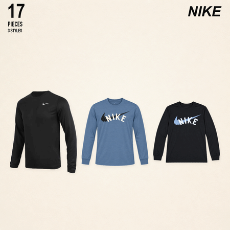 NWT nike men's t-shirts & tops - 17 pieces