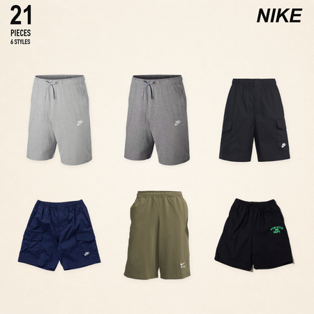 NWT shorts pour hommes nike - 21 pièces