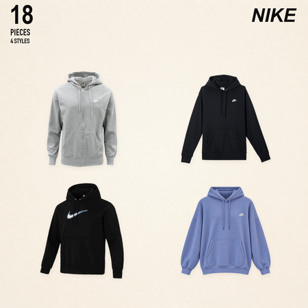 NWT nike men's hoodies - 18 pieces