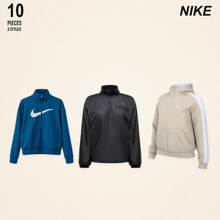 NWT nike women's jackets - 10 pieces