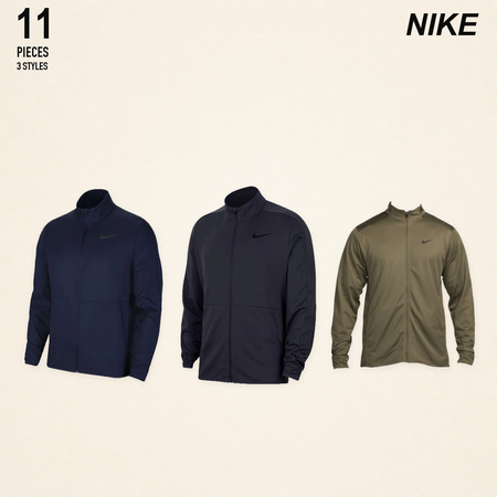 NWT nike men's jackets - 11 pieces