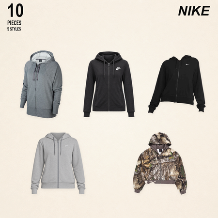 NWT nike women's hoodies - 10 pieces