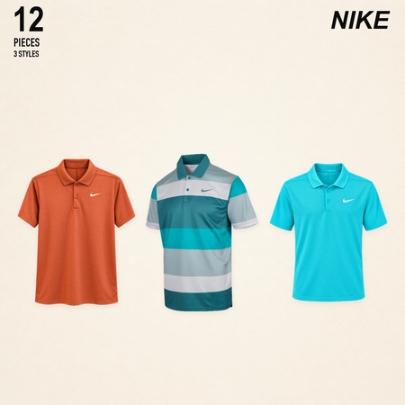 NWT nike men's polos - 12 pieces