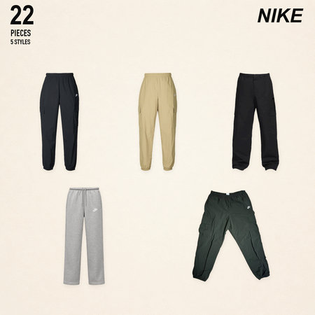 NWT nike men's trousers - 22 pieces