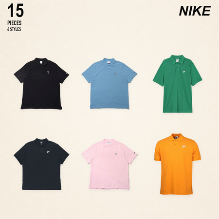 NWT nike men's polos - 15 pieces