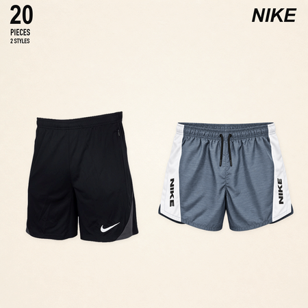 NWT nike men's shorts - 20 pieces