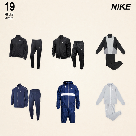 NWT nike men's tracksuits - 19 pieces