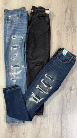avg-03178 american eagle ladies fashion jeans