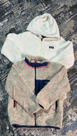 av-10993 patagonia fleece puffer jackets kids