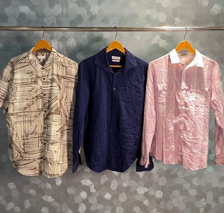 av-11063 calvin klein button up shirts