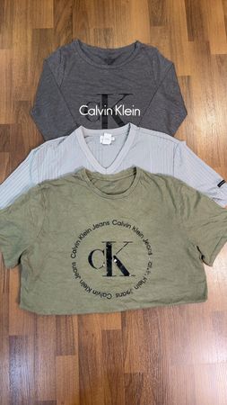 av-11113 calvin klein t-shirts l/s & s/s