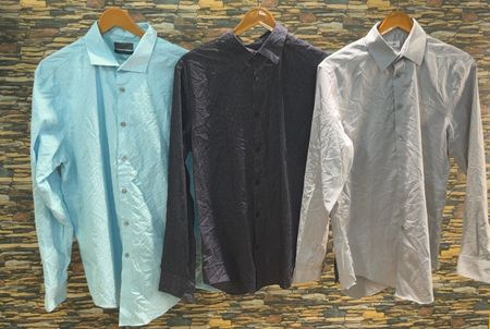av-11180 calvin klein button-up shirts