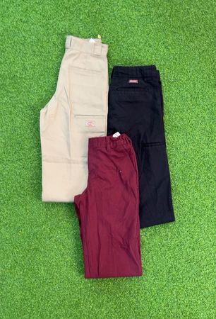 calças de algodão dickies av-11380 crianças