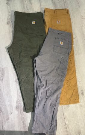 calças de trabalho oversize carhartt av-11455