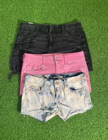 avg-032890 american eagle micro mini short