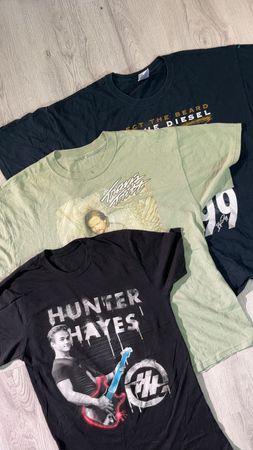 av-11542 music printed t-shirts