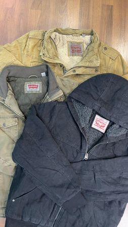 av-11526 levi's canvas field | utility jackets