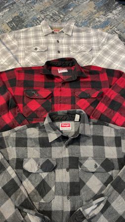 avg-03107 wrangler heavy shirts