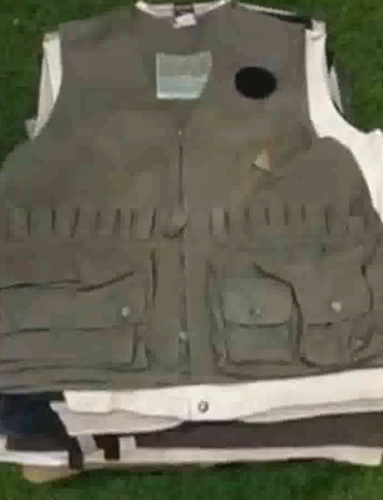 fisherman vests 30 pcs