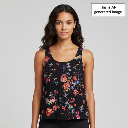 Express Floral Tank Top